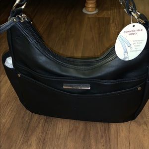 Black Rosetti Purse